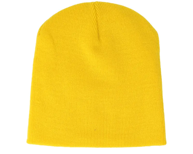 Beechfield Yellow Traditional Blank Beanie online