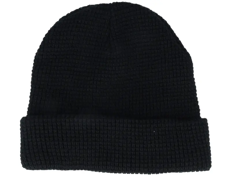 Brixton Builders Waffle Knit Beanie Black Cuff online