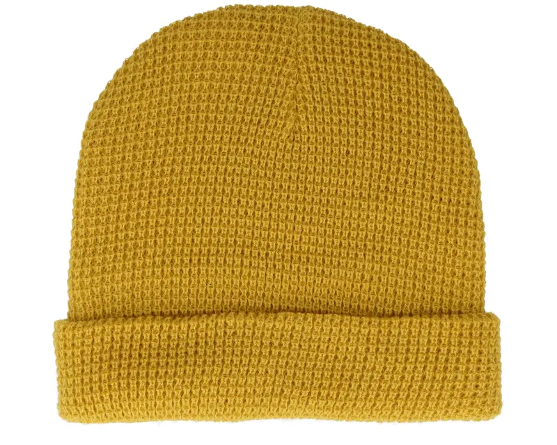 Brixton Builders Waffle Knit Beanie Yellow Cuff online