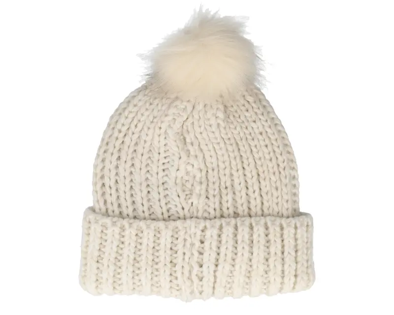 Brixton Dillon Beanie Off White/Dove Marl Pom online