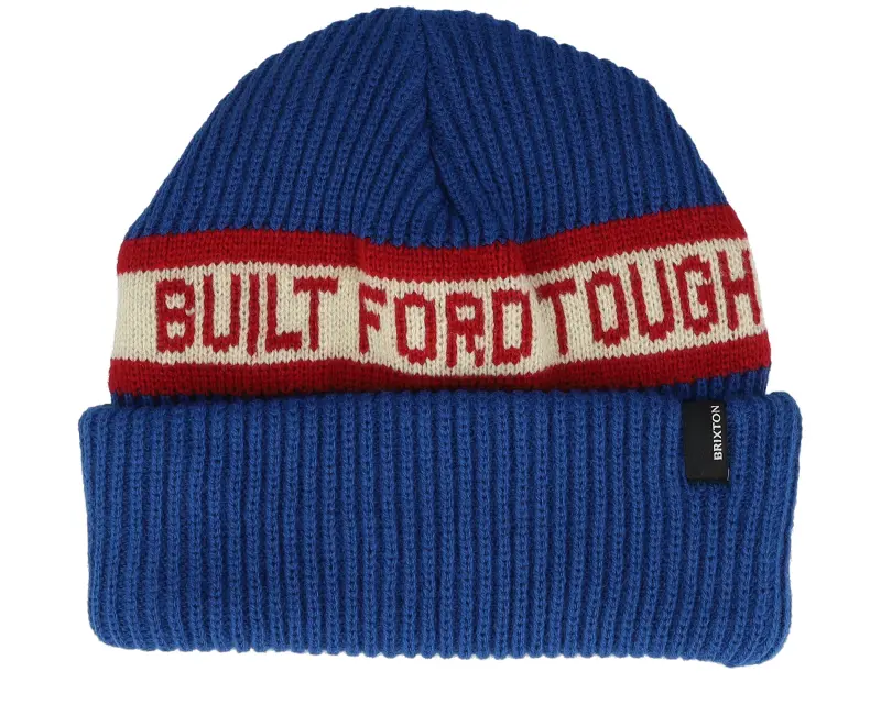 Brixton Ford Built Tough Beanie Ford Blue Cuff online