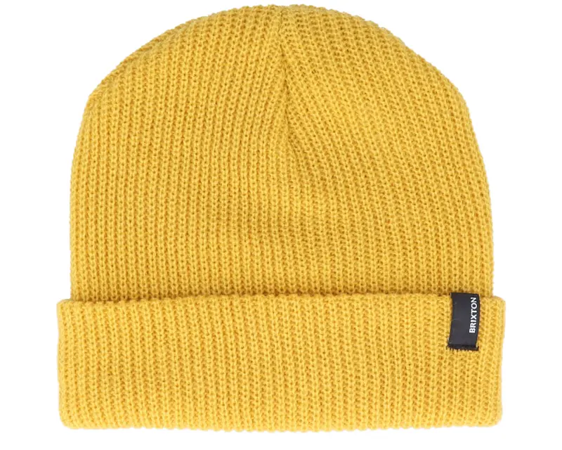 Brixton Heist Beanie Mustard Cuff online
