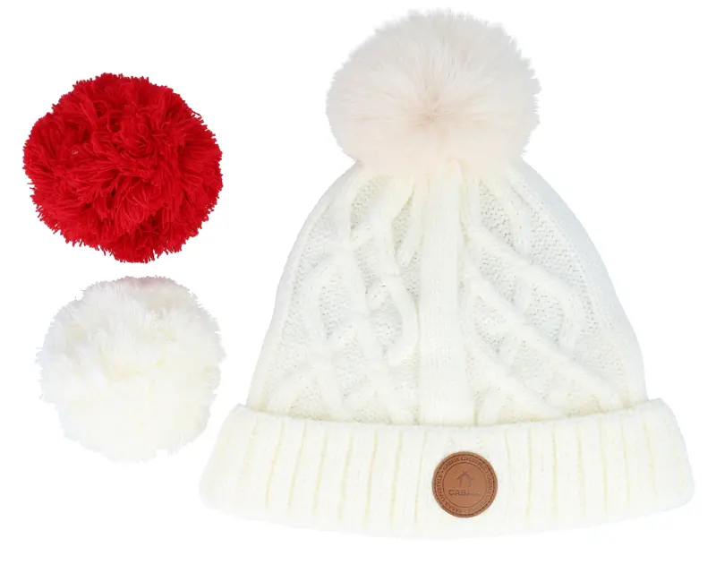 Cabaïa Appletini White Polar Pom online