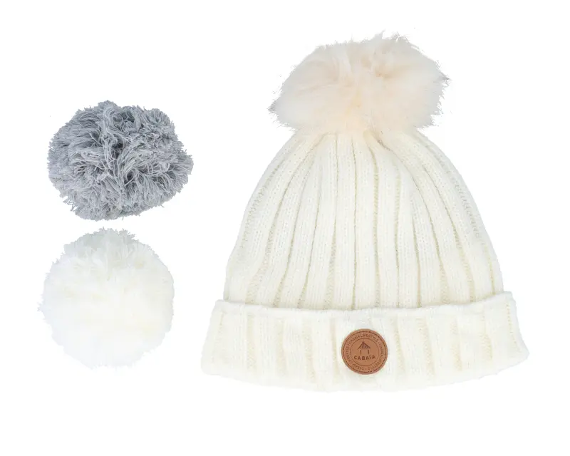 Cabaïa Beanie Kir Royal White Pom online