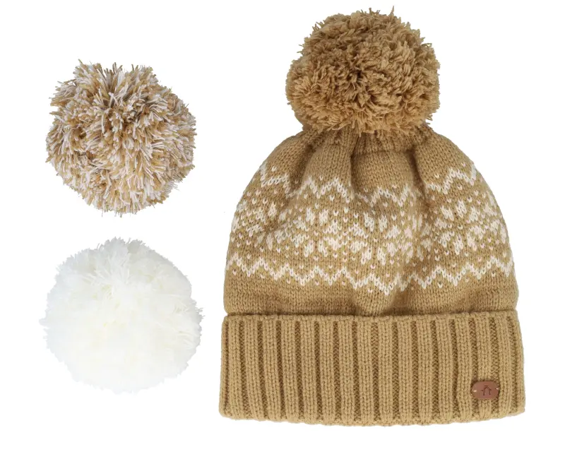 Cabaïa Beanie Spritz Beige Pol Pom online