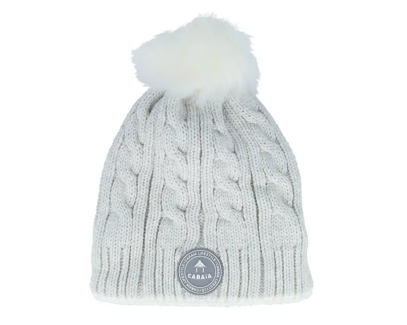Cabaïa Creamy Gin Light Grey Pom online