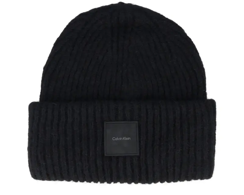 Calvin Klein Wool Xl Beanie Black Cuff online