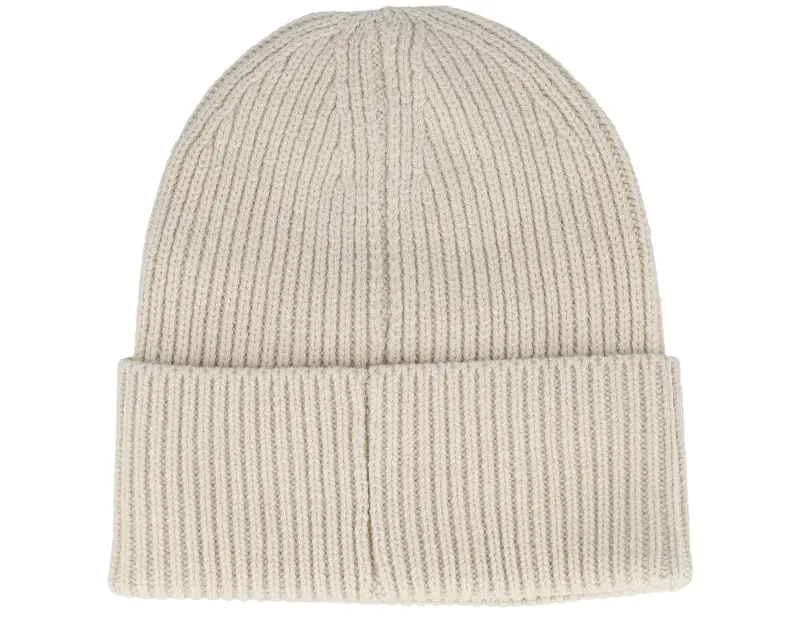 Calza Pennello New York Skyscraper Beanie Oatmeal Oversized Cuff online