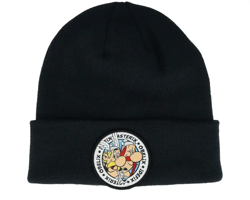 Capslab Beanie Asterix X Black Cuff online