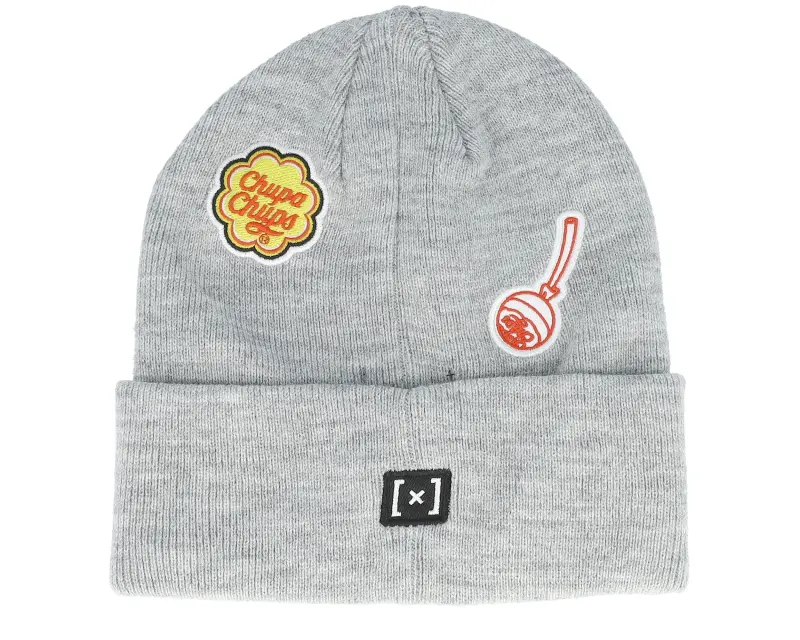 Capslab Beanie Chupa Chups Grey Cuff online