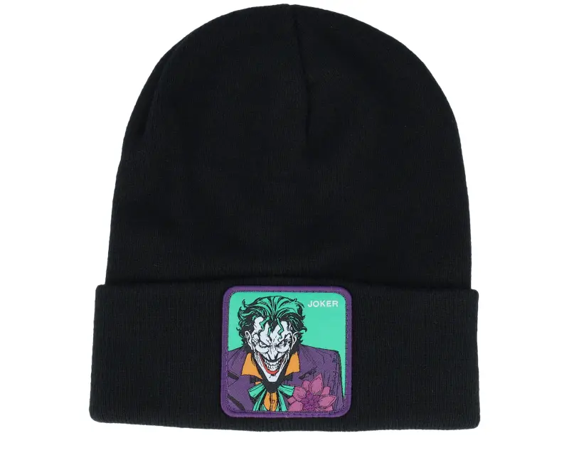 Capslab Dc Comics Joker Beanie Black Cuff online
