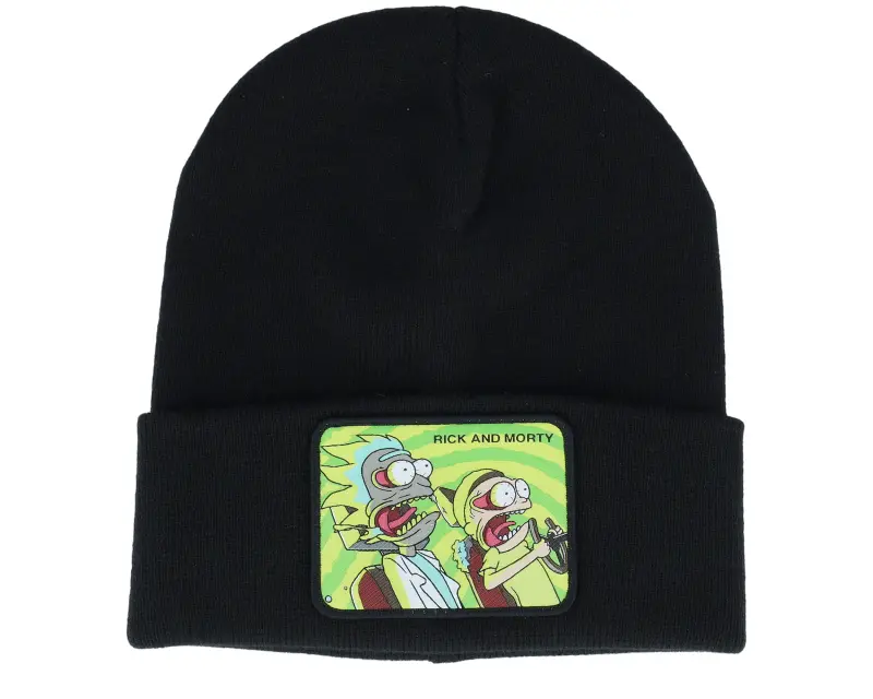 Capslab Rick & Morty Beanie Black Cuff online