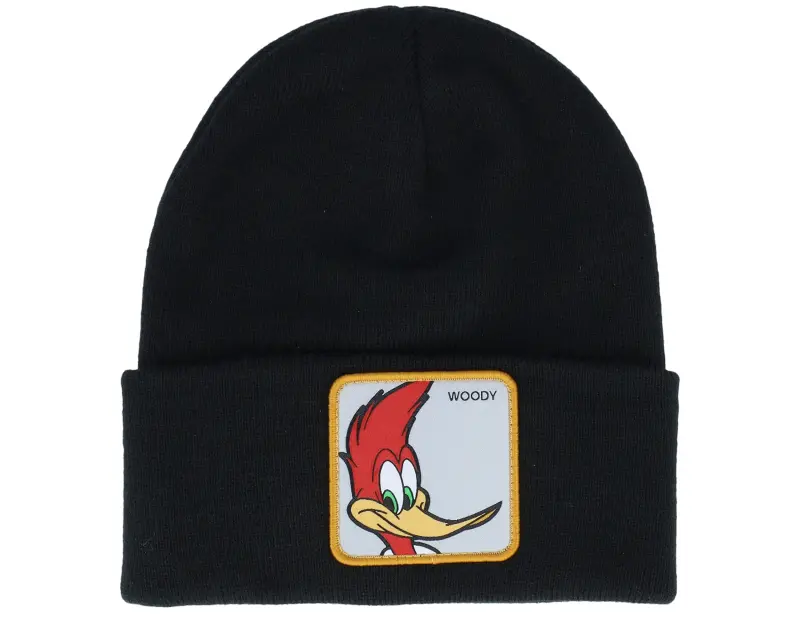 Capslab Woody Woodpecker Beanie Black Cuff online