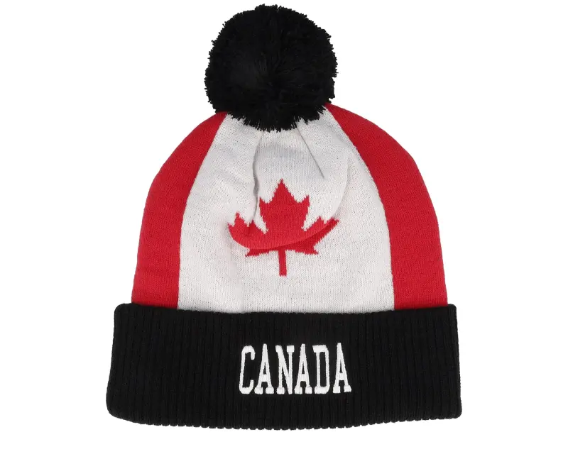 CCM Canada Flag Team Knit Navy Pom online