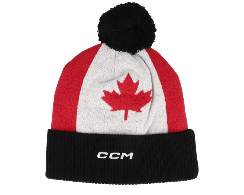 CCM Canada Flag Team Knit Navy Pom online