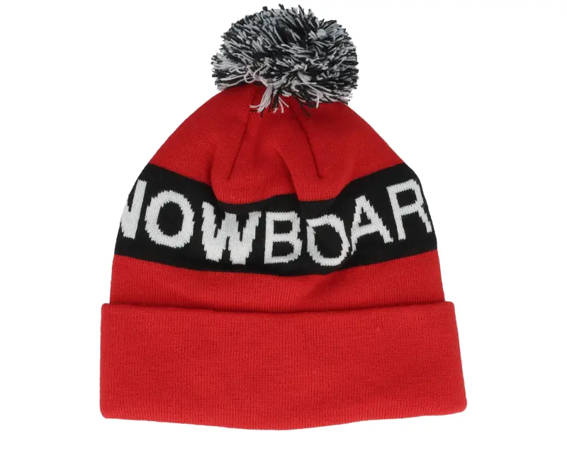 DC Chester Beanie Racing Red Pom online