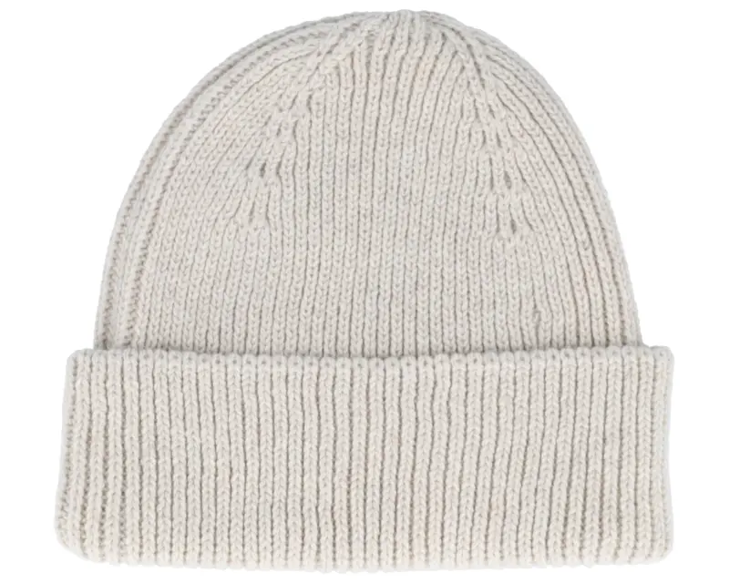 Dedicated Beanie Hemavan Wool Pearl White Cuff online