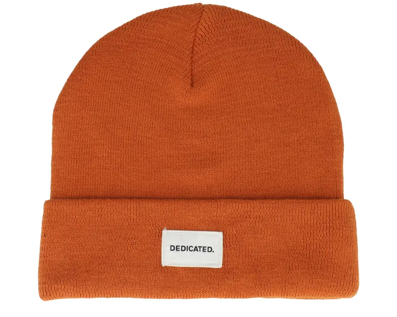 Dedicated Beanie Kiruna Cinnamon Orange Cuff online