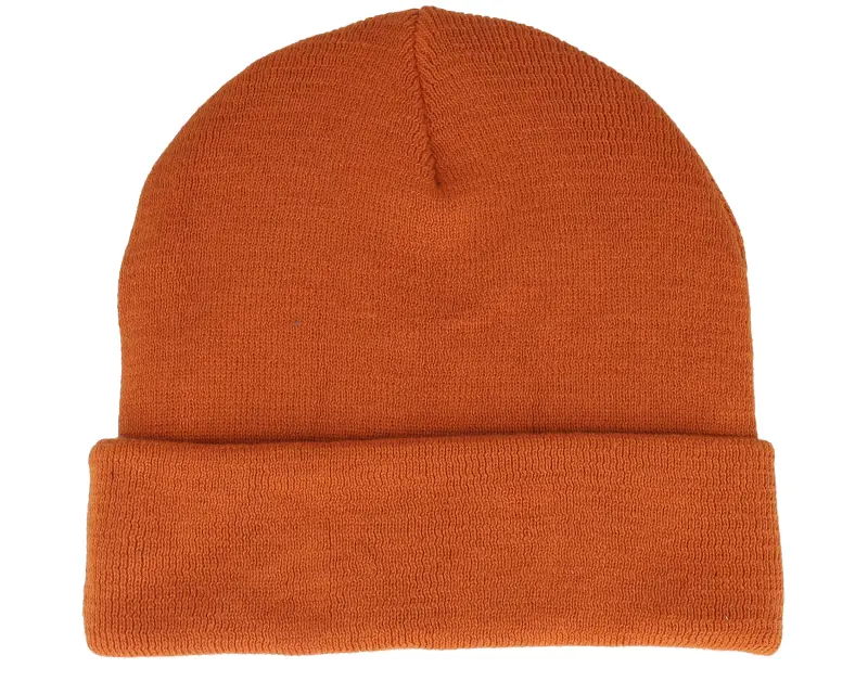 Dedicated Beanie Kiruna Cinnamon Orange Cuff online