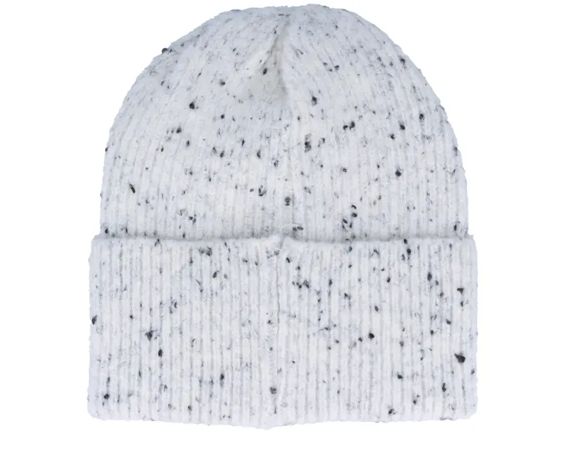 Djinns Basic Beanie Spotted Knit-Off White/Black Cuff online