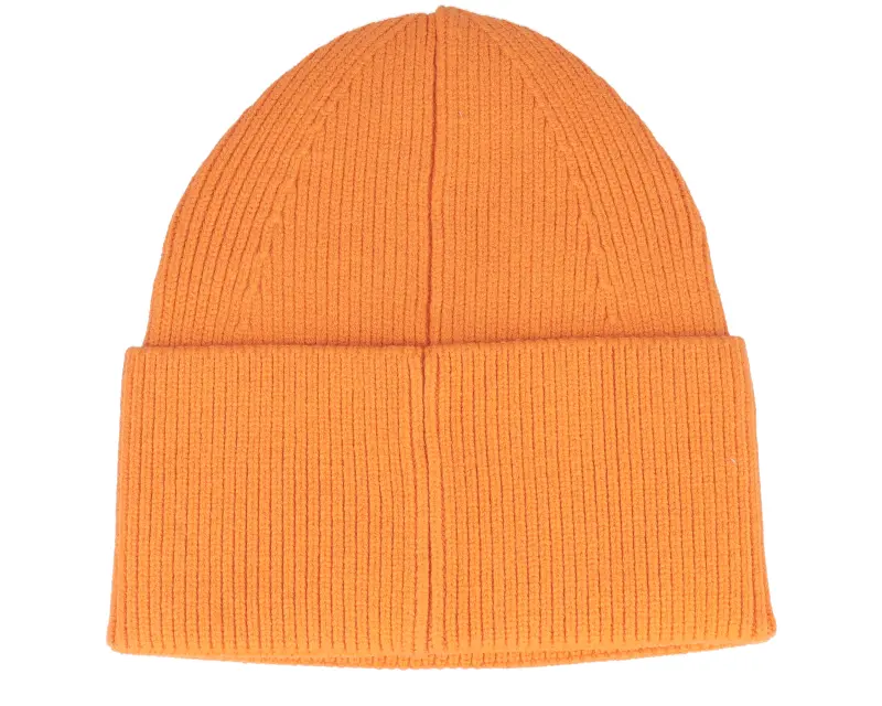 Djinns Basic Beanie Wooly Knit Orange Cuff online