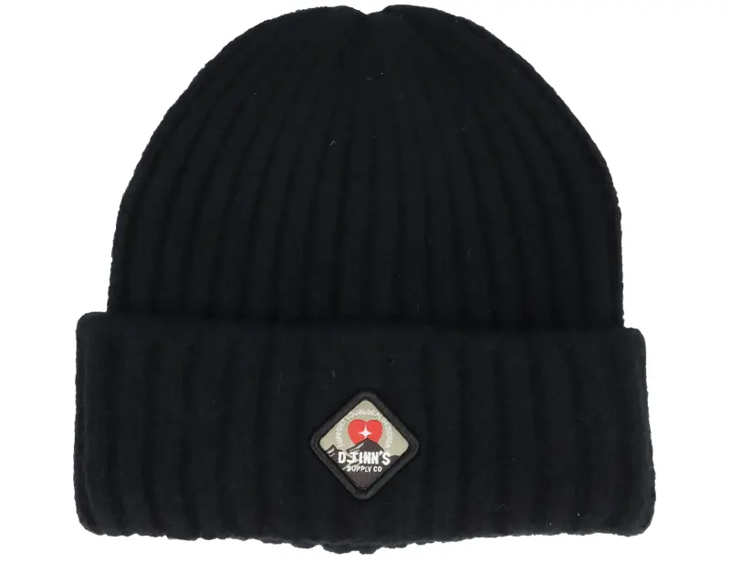Djinns Medishort Beanie Local Mountain-Black Cuff online