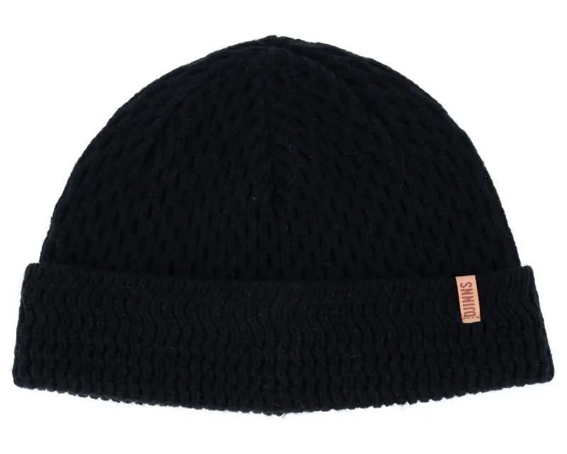 Djinns Super Plainlace Black Short Beanie online