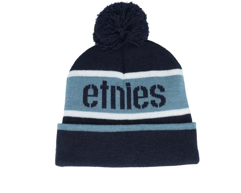 Etnies Stencil Beanie Navy Pom online
