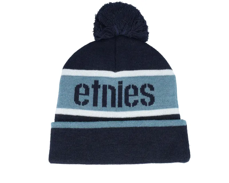 Etnies Stencil Beanie Navy Pom online
