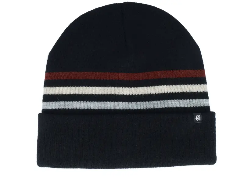 Etnies Stripe Beanie Black Cuff online