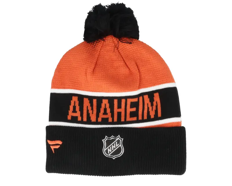 Fanatics Anaheim Ducks Authentic Pro Game&Train Dk Orange/Black Pom online