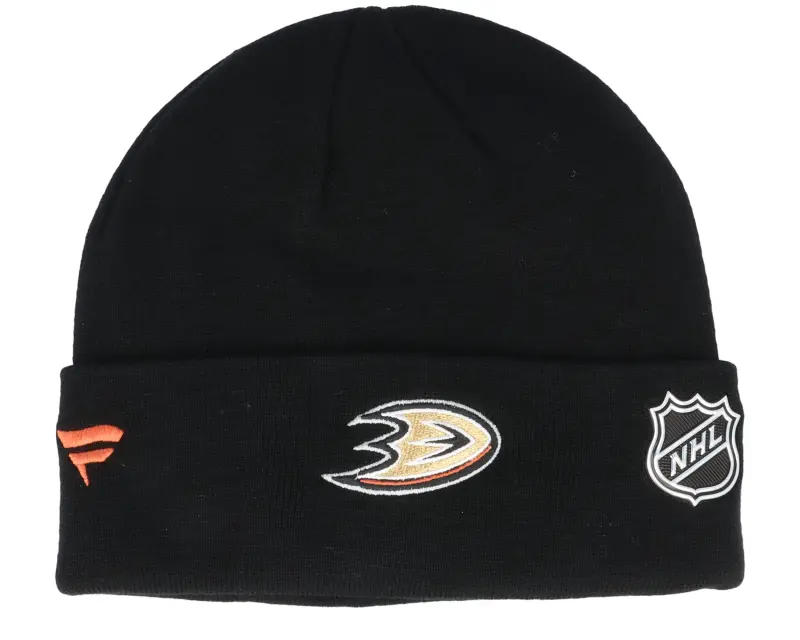 Fanatics Anaheim Ducks Authentic Pro Game&Train Knit Black Cuff online