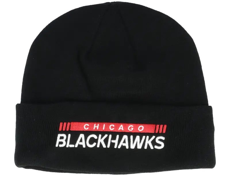 Fanatics Chicago Blackhawks Authentic Pro Game&Train Knit Black Cuff online