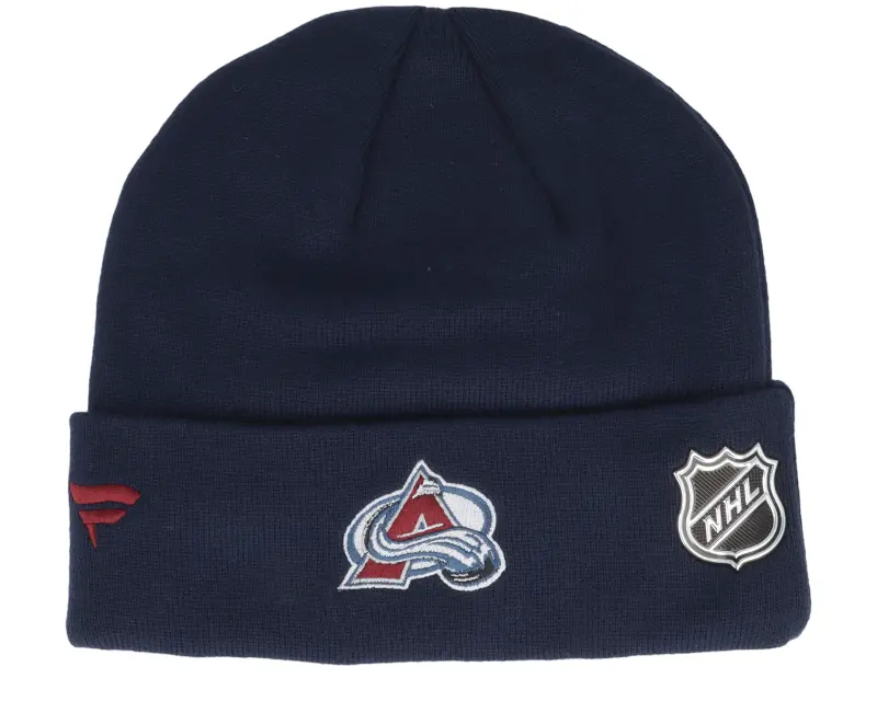 Fanatics Colorado Avalanche Authentic Pro Game&Train Knit Athl Navy Cuff online