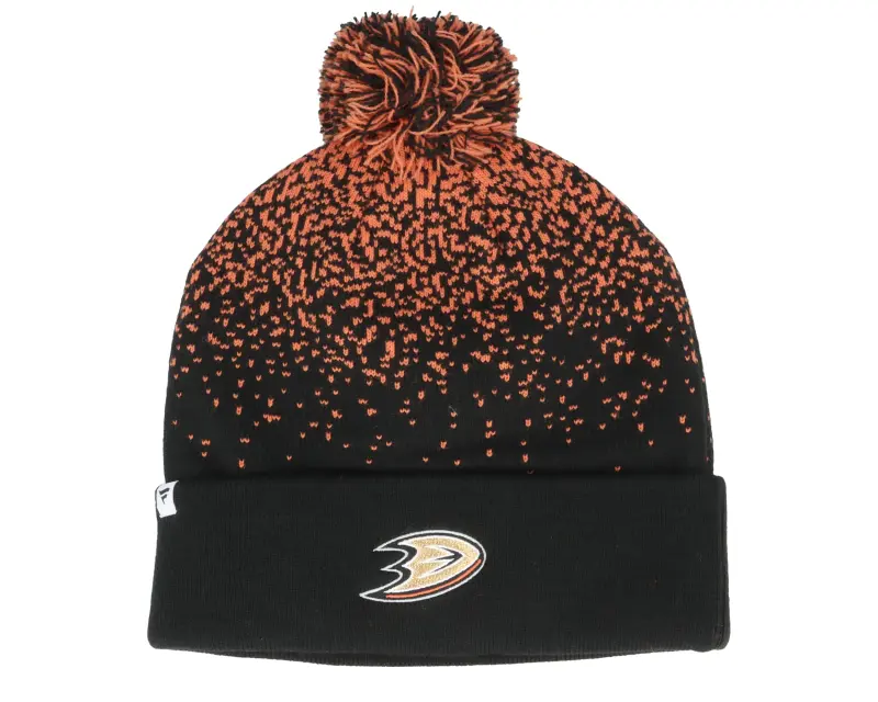 Fanatics Ducks Iconic Gradiant Beanie Dark Orange Pom online
