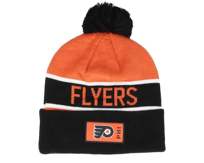 Fanatics Philadelphia Flyers Authentic Pro Game&Train Black/Dk Orange Pom online