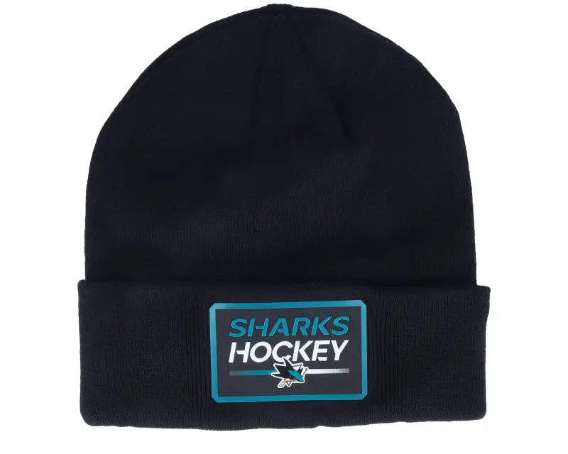 Fanatics San Jose Sharks Authentic Pro Prime Beanie Black Cuff online