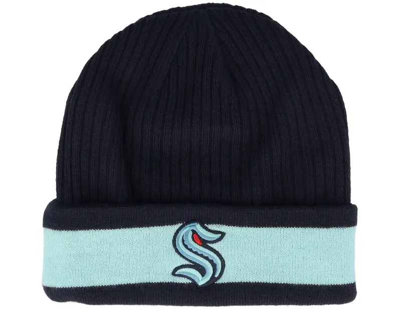 Fanatics Seattle Kraken Navy/Icy Blue Cuff online