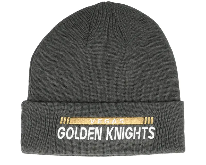Fanatics Vegas Golden Knights Authentic Pro Game&Train Knit Charcoal Cuff online