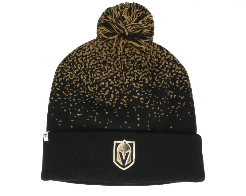 Fanatics Vegas Golden Knights Iconic Gradiant Beanie Black/Harvest Pom online