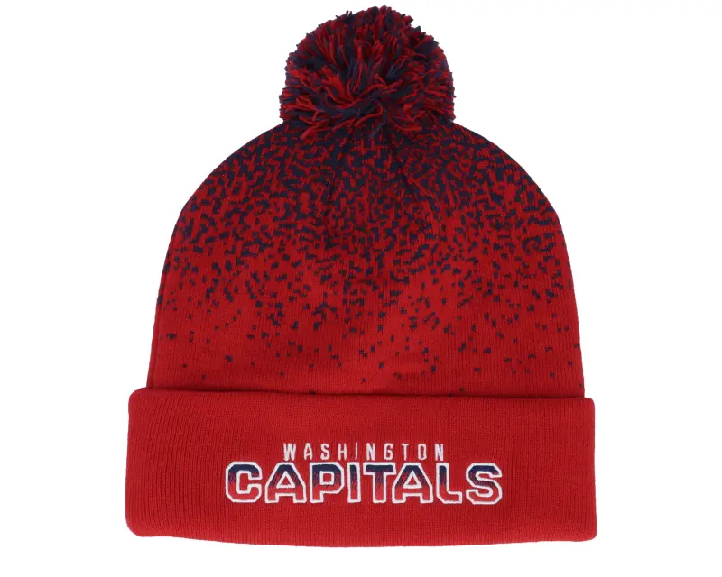 Fanatics Washington Capitals Iconic Gradiant Beanie Pom Athl Red-Athl Pom online