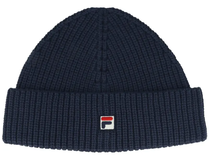 Fila Biella Fisherman Logo Beanie Black Iris Short Beanie online
