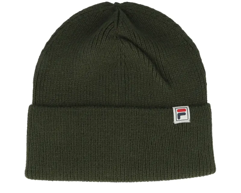 Fila Milano Mid Height Logo Knit Beanie Deep Depths Cuff online