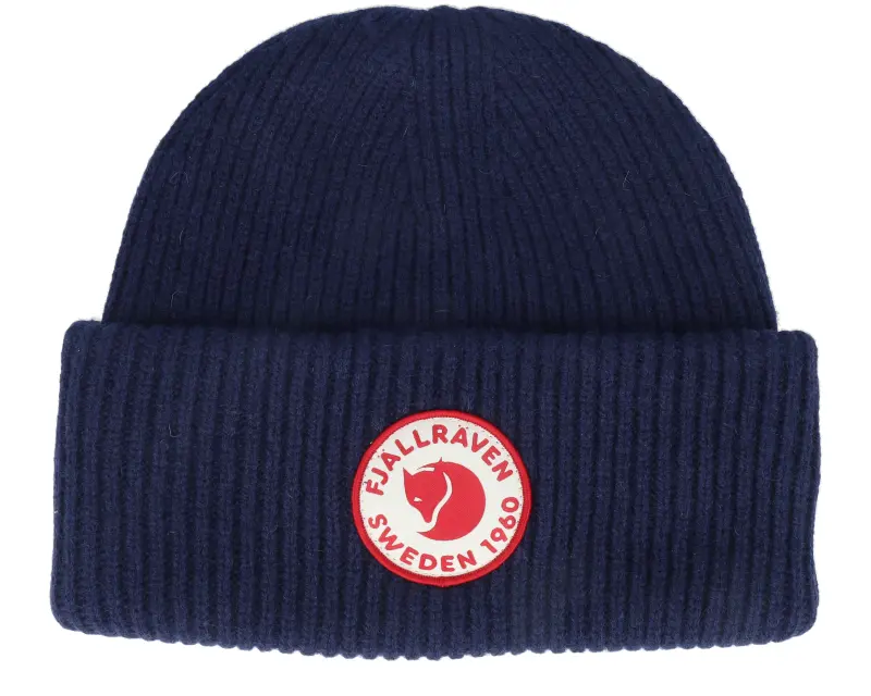 Fjällräven 1960 Logo Hat Dark Navy Cuff online