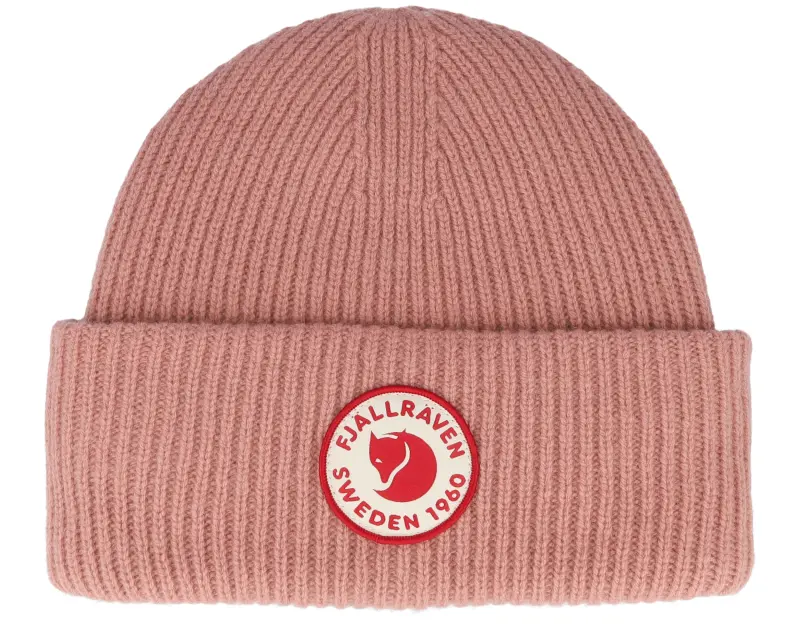 Fjällräven 1960 Logo Hat Dusty Rose Cuff online