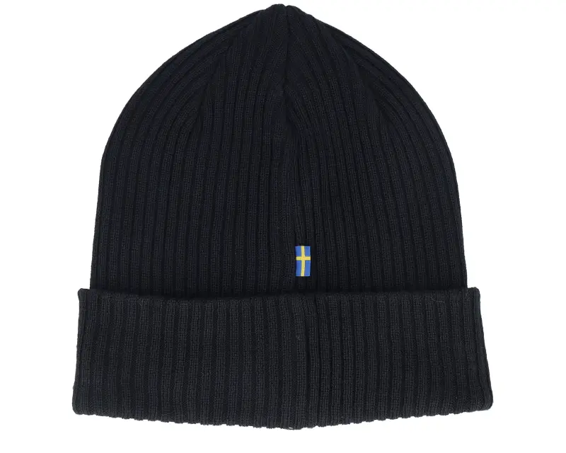 Fjällräven Rib Hat Black Cuff online