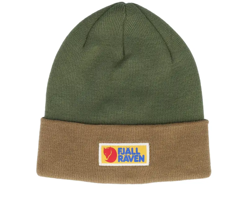 Fjällräven Vardag Classic Beanie Brown-laurel Green Cuff online
