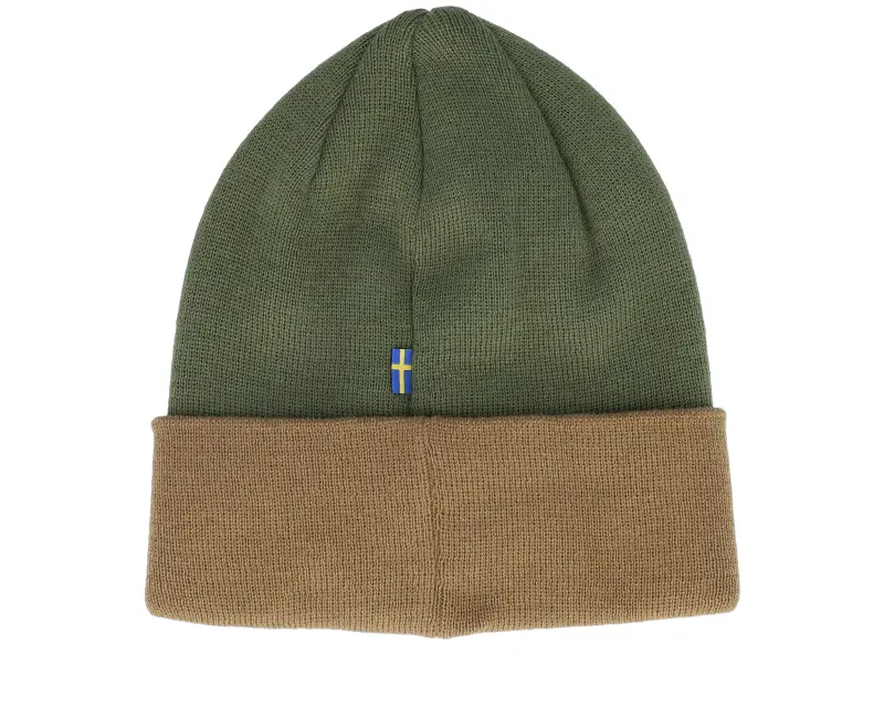 Fjällräven Vardag Classic Beanie Brown-laurel Green Cuff online