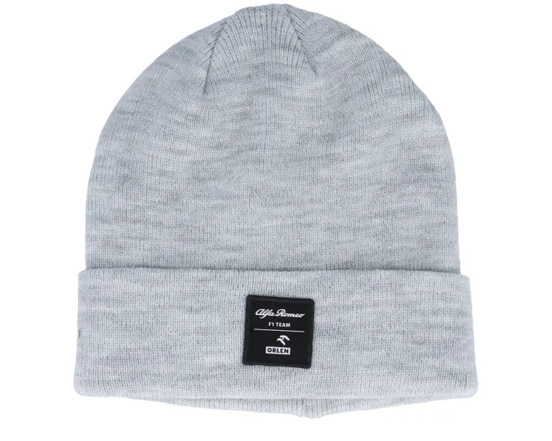Formula One Alfa Romeo Drivers Beanie Grey Cuff online