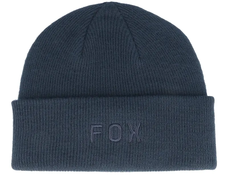 Fox Wordmark Beanie Midnight Cuff online